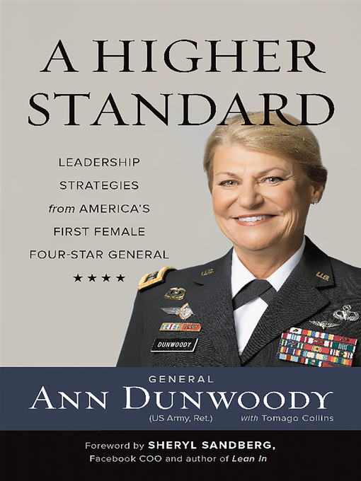Title details for A Higher Standard by Ann Dunwoody - Wait list